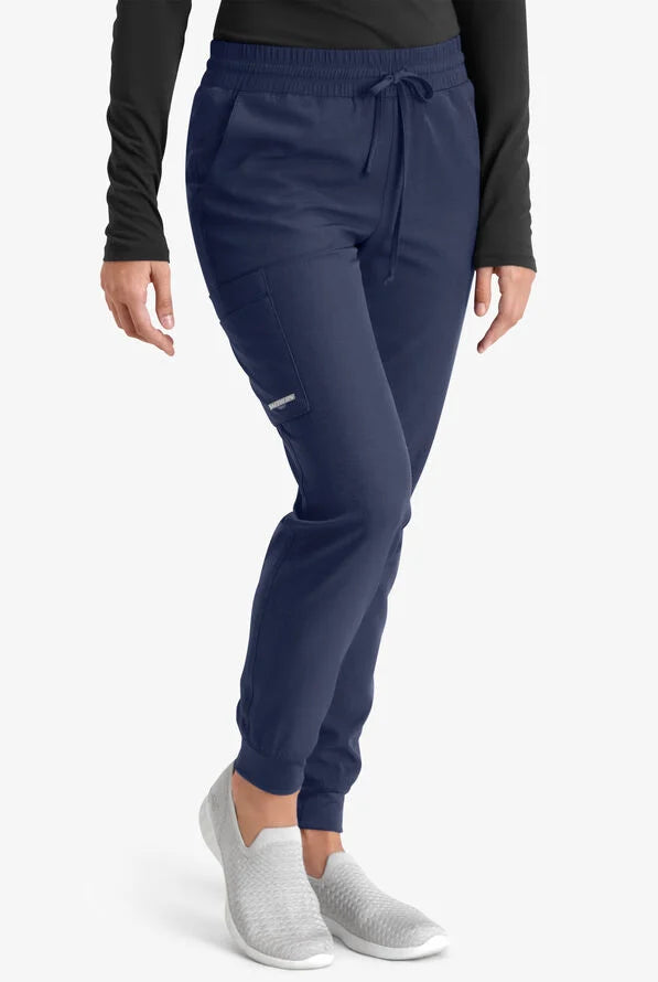 Theory 4-Pocket Mid-Rise Jogger Scrub Pant