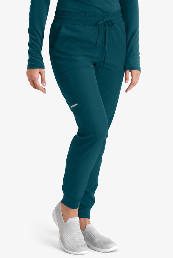 Theory 4-Pocket Mid-Rise Jogger Scrub Pant