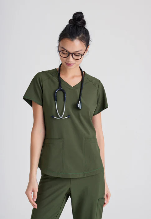 Rhythm 2-Pocket Ciclo® Scrub Top - Seasonal Colors