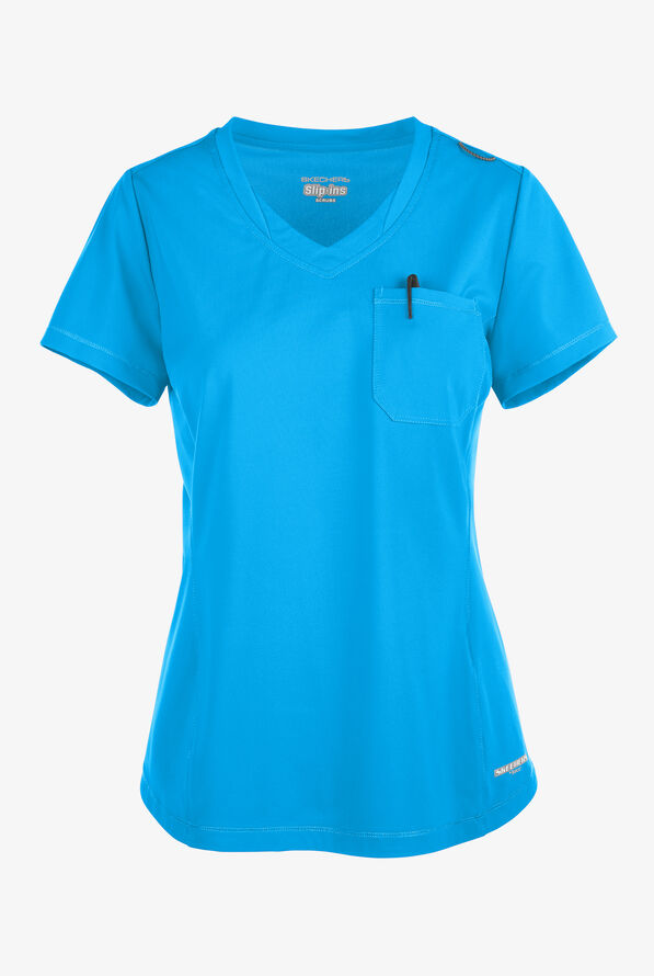 Flow 1-Pocket Tulip Hem Top - Seasonal Colors