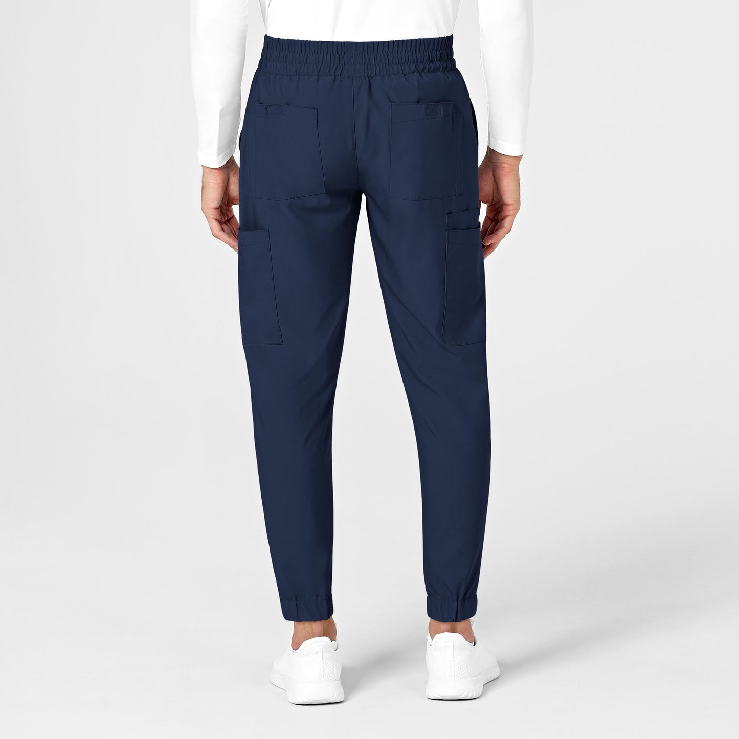 W123 Men's Cargo Jogger Scrub Pant