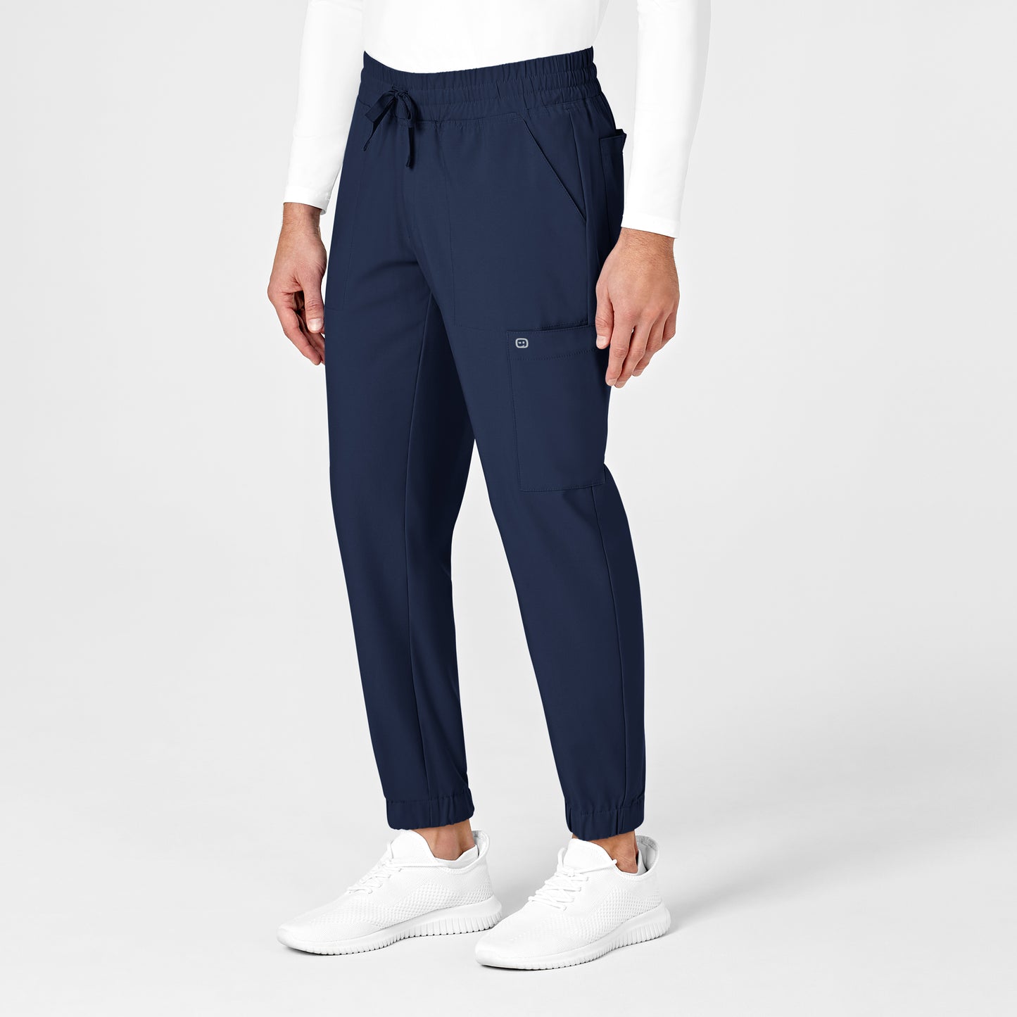 W123 Men's Cargo Jogger Scrub Pant