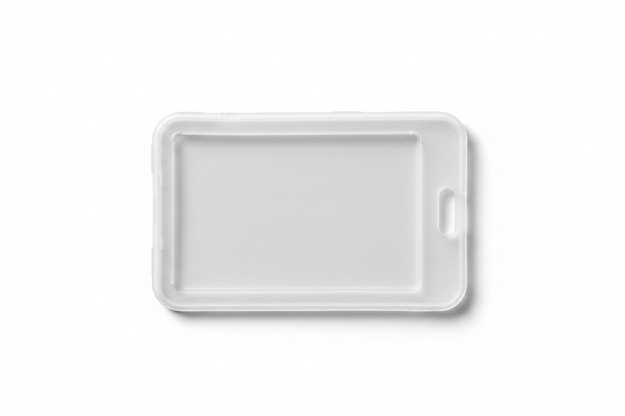 Hard Plastic ID Holder