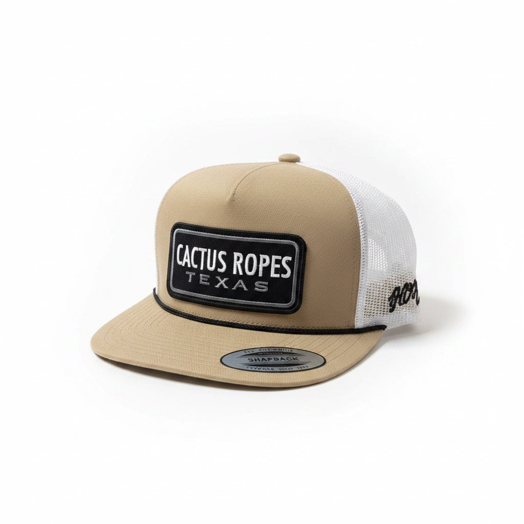 Hooey Cactus Ropes Tan / White