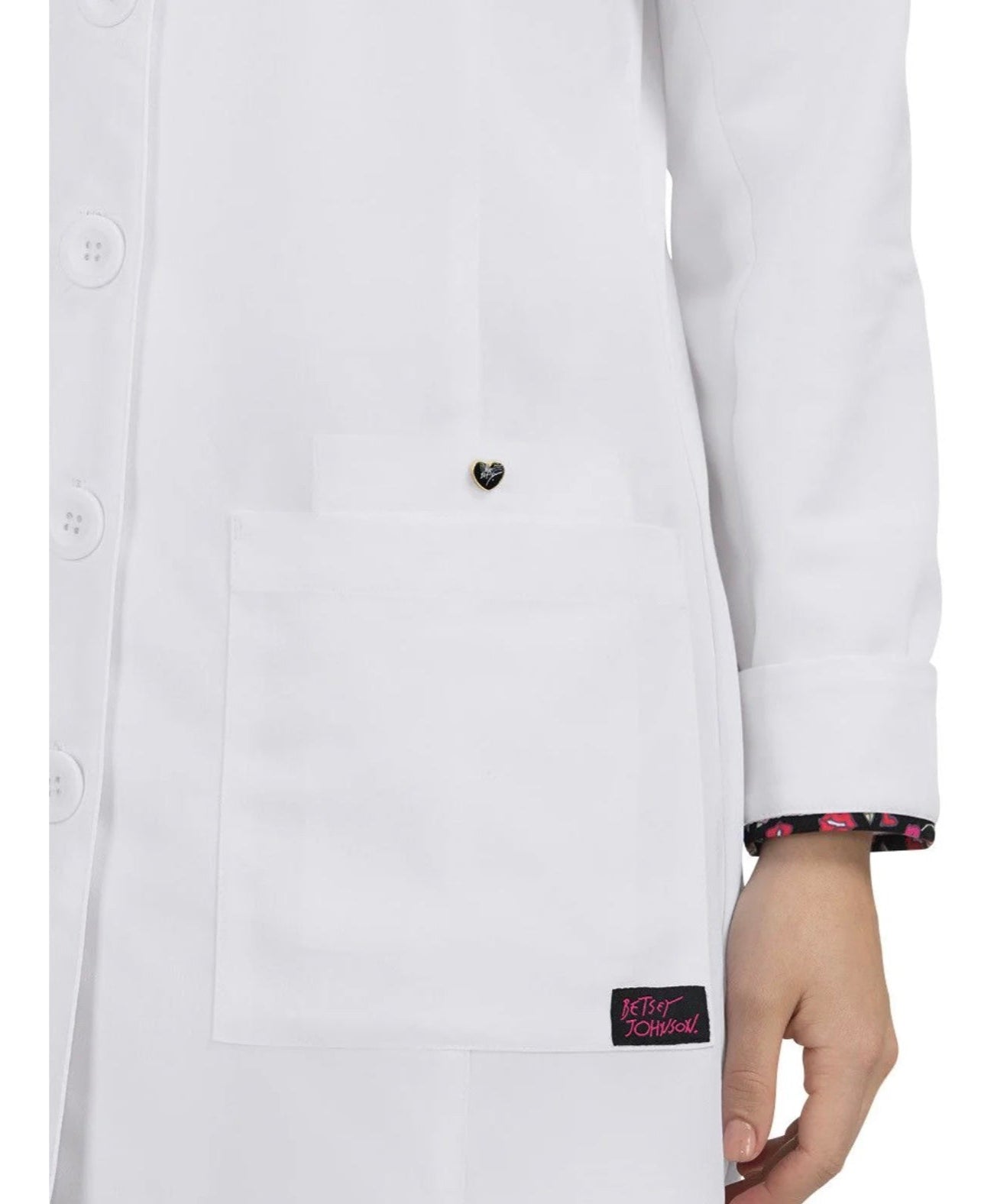 Marigold Lab Coat White