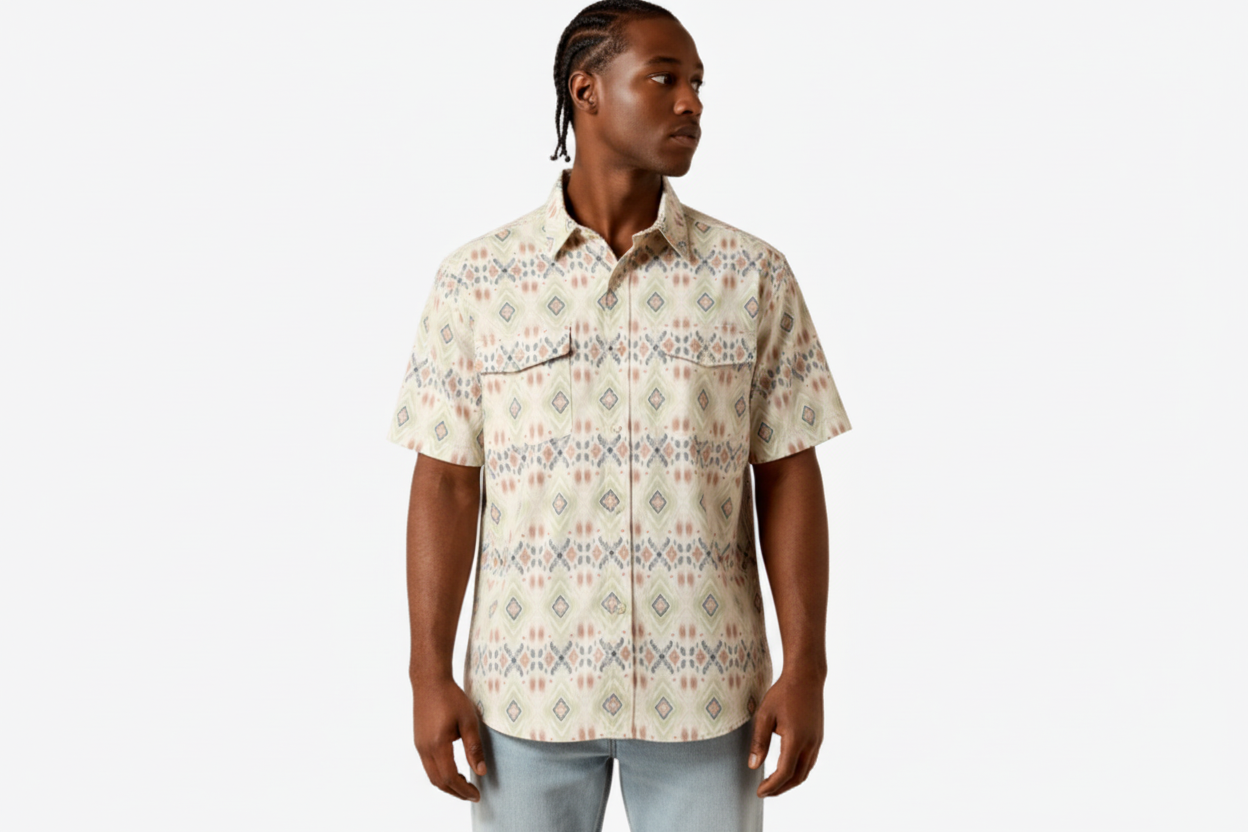 Ariat Men's Printed VentTEK Outbound Classic Fit Shirt