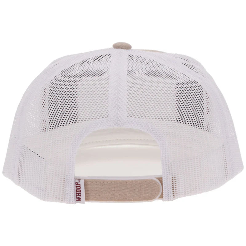 Hooey Texas A&M Hat Tan/White w/ Rectangle Patch