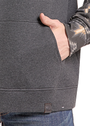 Rock&Roll Aztec-Blocked Printed Hoodie
