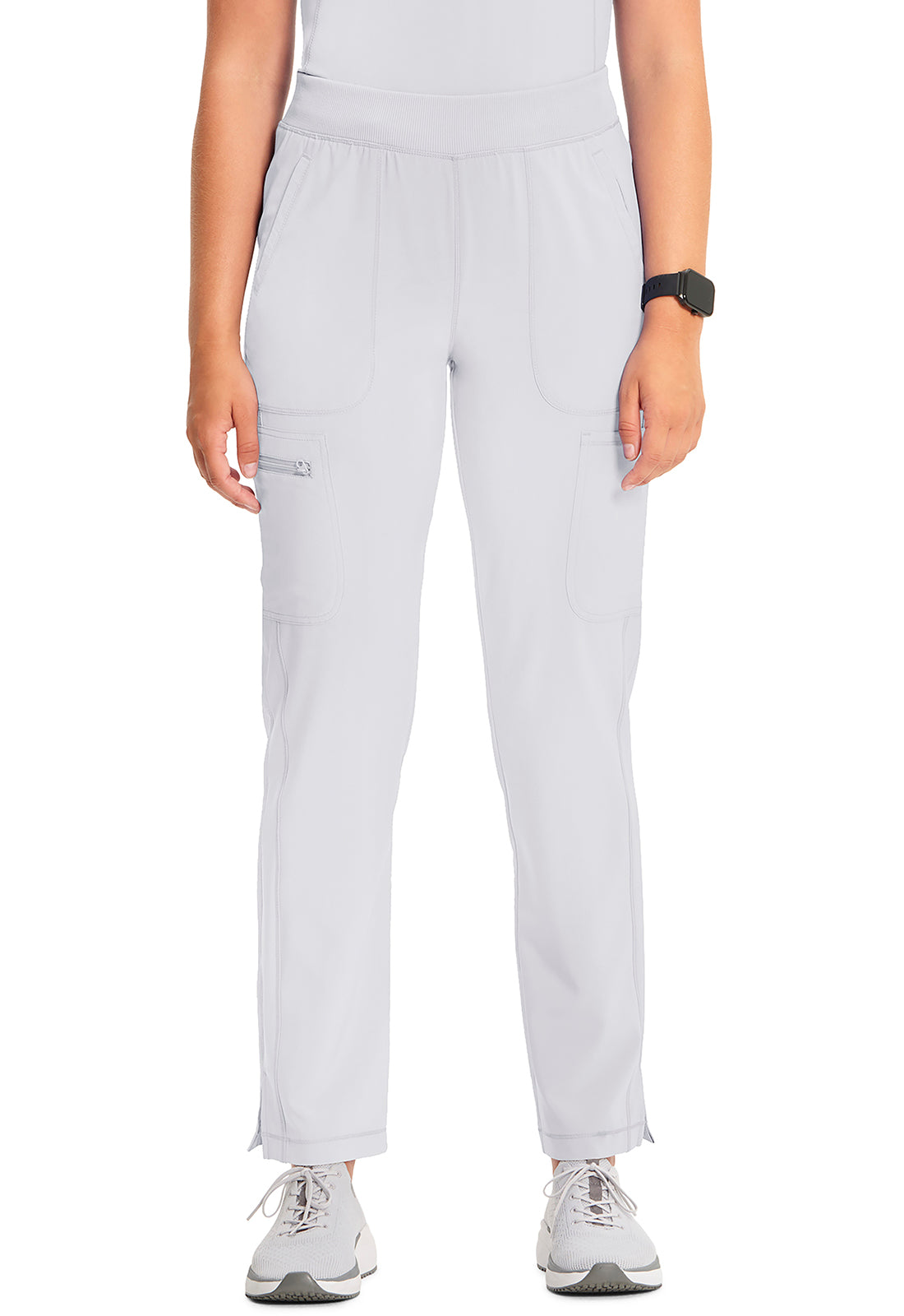 Women's Mid Rise Tapered Leg Pull-On Scrub Pant - PLUS