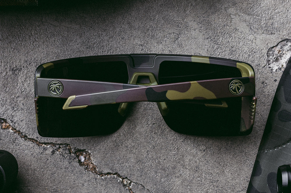 HeatWave Vector Sunglasses: Fleck Camo Z87+