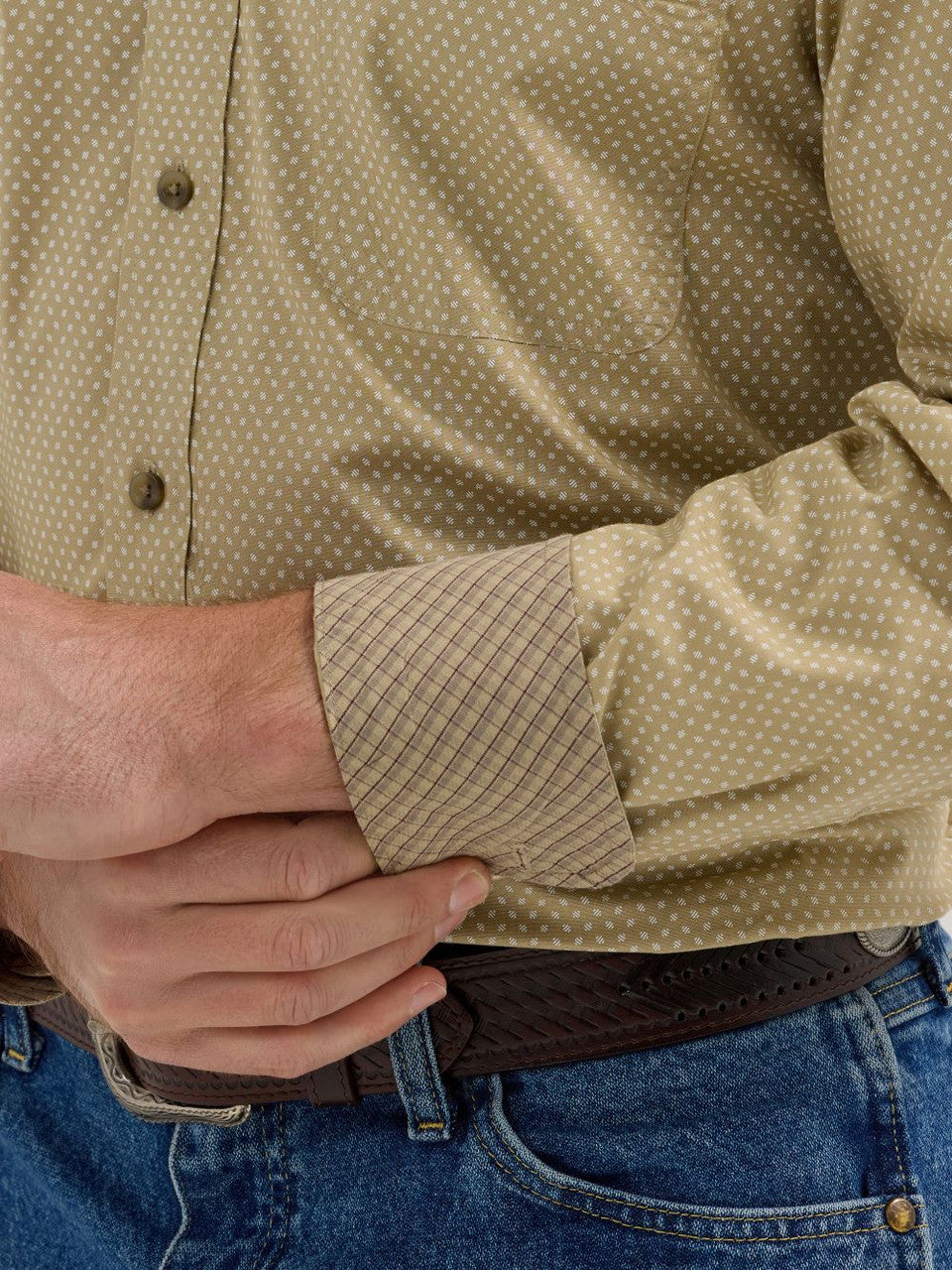 Wrangler George Strait Tan Print