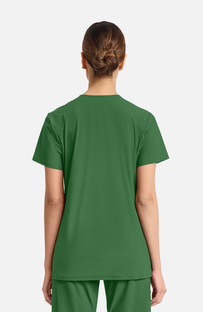 Women's 2-Pocket V-Neck Top Infinity Pursuit IN647A