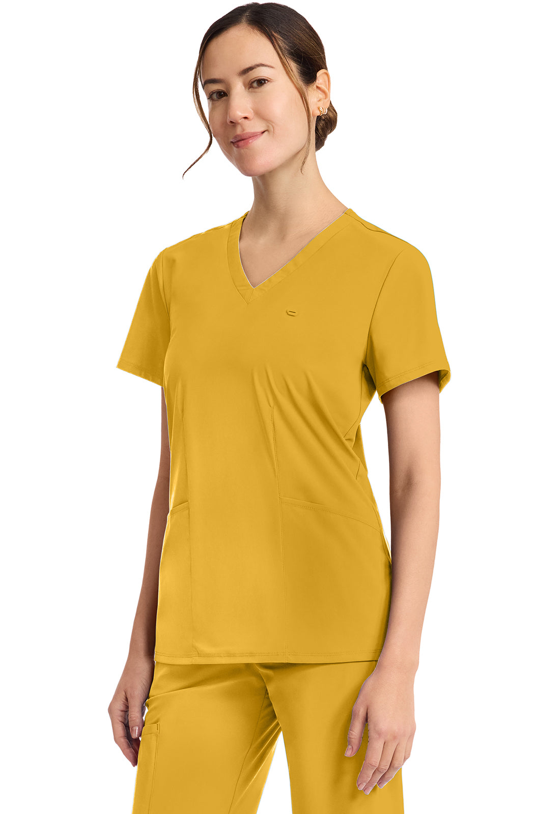 Women's 2-Pocket V-Neck Top Infinity Pursuit IN647A