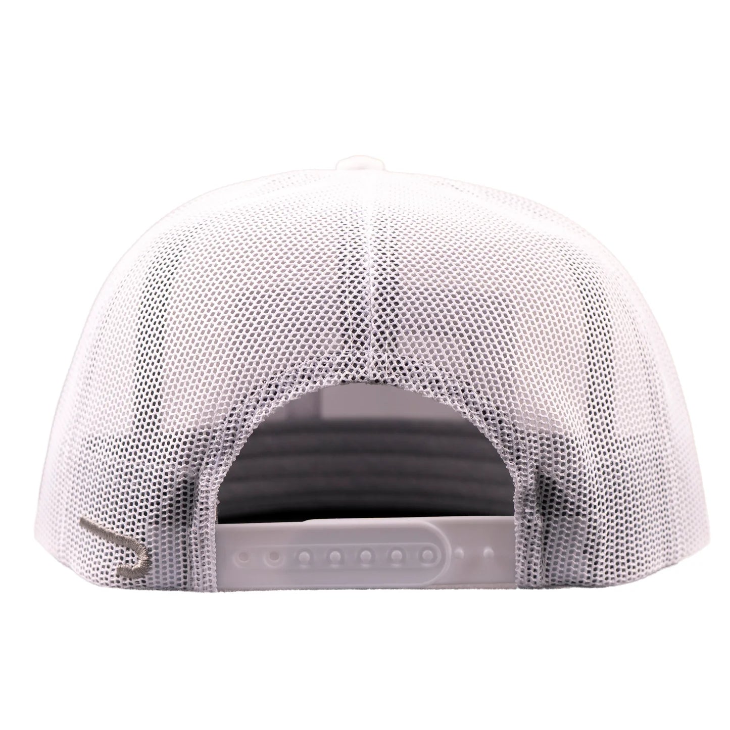 Lazy J Ranch Ice Blue & White Quilted Aztec Jughead Classic Five Panel Trucker Hat