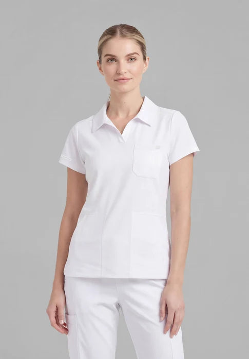 Skechers Honor 3-Pocket Collared Neck Top