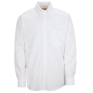 Executive Button-Down Solid Shirt - Long Sleeve - SR70
