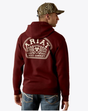 Men's Ariat Roped Out Desert Badge Hoodie