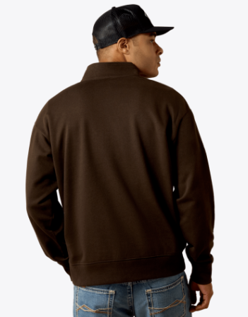 Men's Ariat Holiday 1/4 Zip Sweatshirt