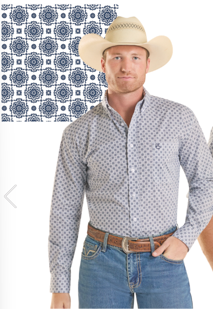 PanHandle Men's Long Sleeve 1PKT Button Up