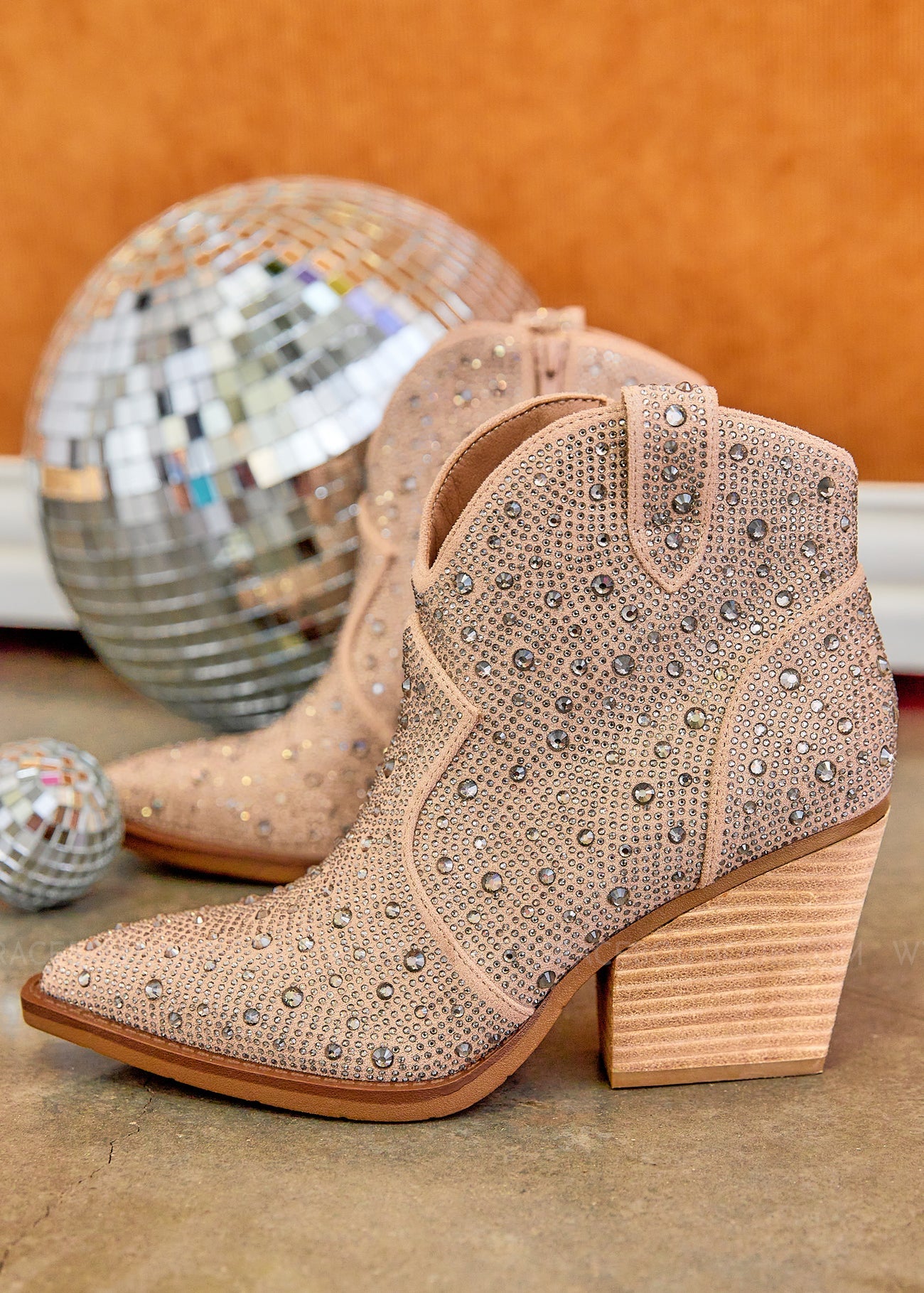 **FINAL SALE** Austin Rhinestone Booties