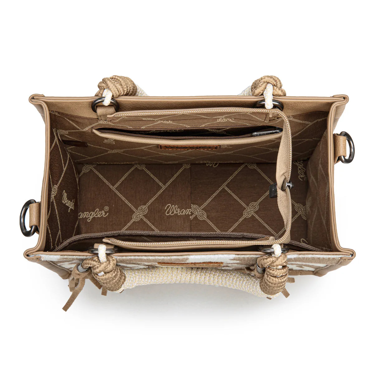 Wrangler Cow Print Tote/Crossbody