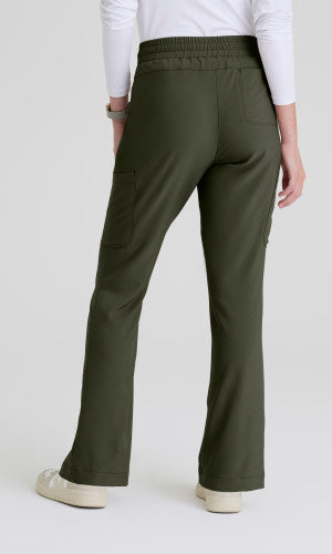 Sky 6-Pocket Jersey Waistband Fit & Flare Pant - Petite
