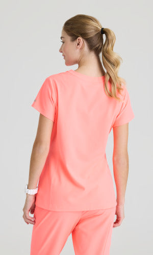 Coast Placket V-Neck Top