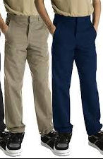 Dickies Boys' Flat Front Pant – Classic Fit with Adjustable Waistband*