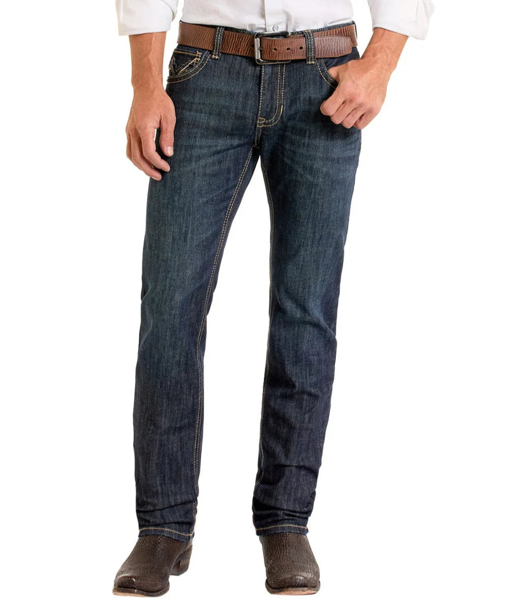 Rock&Roll Skinny Fit Signature Pocket Straight Leg Jean