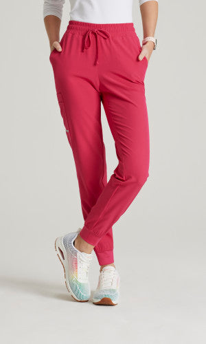 Theory 4-Pocket Mid-Rise Jogger Scrub Pant - Seasonal Colors