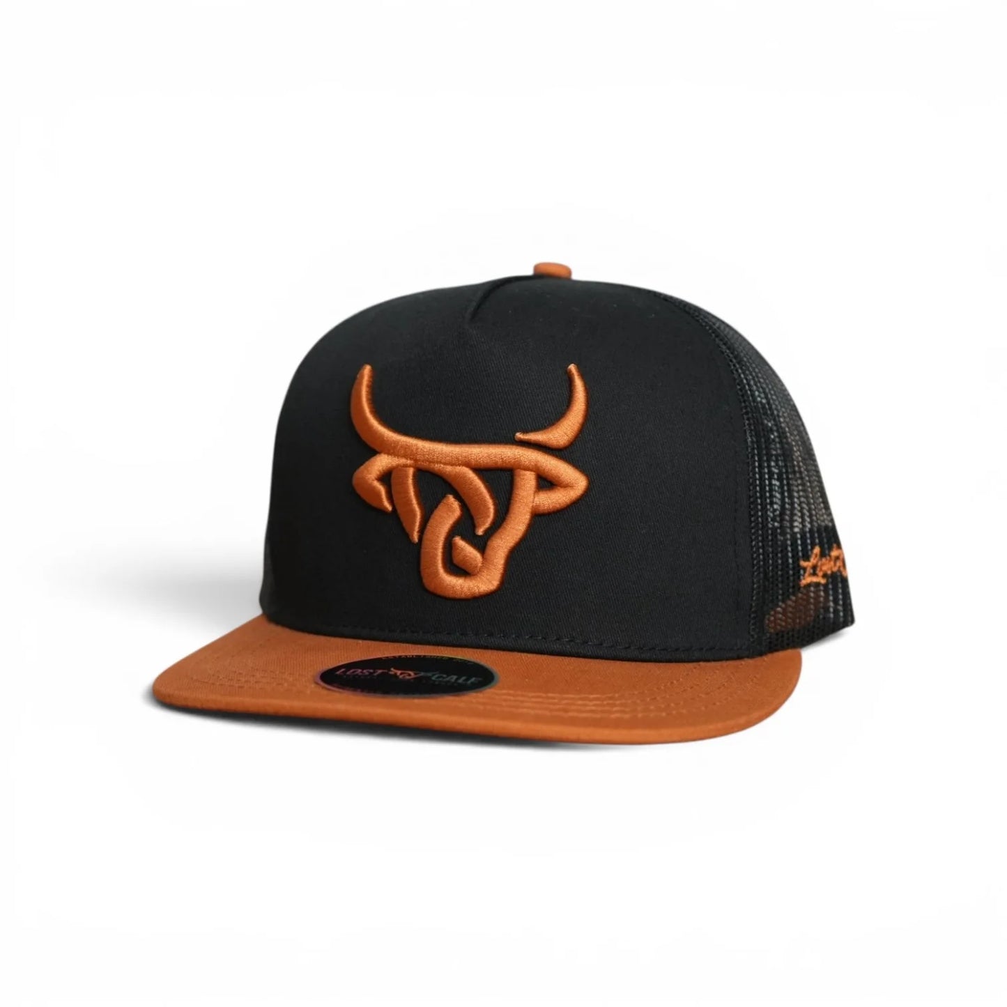 Lost Calf Buckhorn Flat Bill Trucker Hat