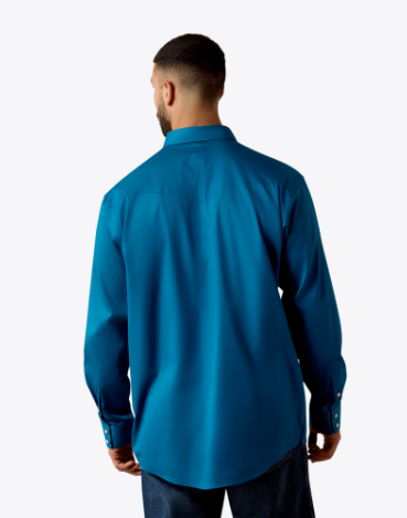 Ariat Men's Lightweight Twill Classic Fit Snap Shirt