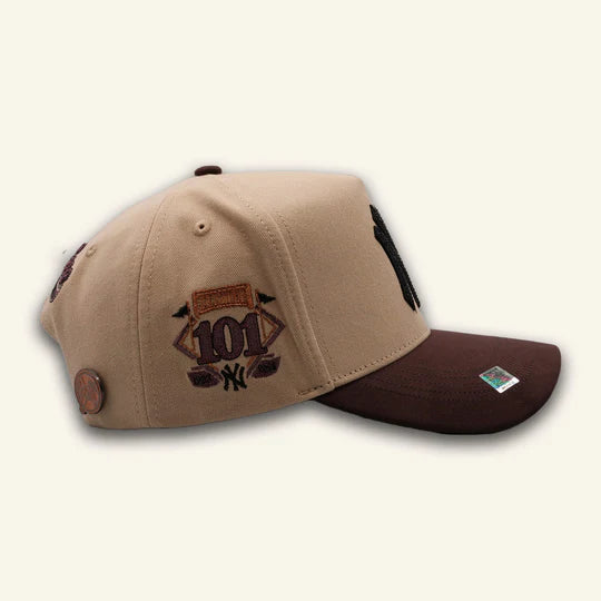 Kevin Hats New York Tan on Brown