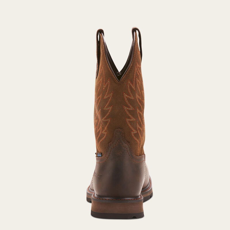 **FINAL SALE**Ariat Groundbreaker Wide Square Toe Waterproof Steel Toe Work Boot
