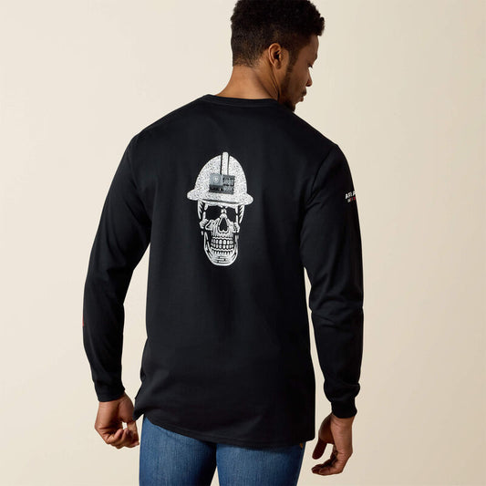 Ariat FR Roughneck Skull Logo T-Shirt