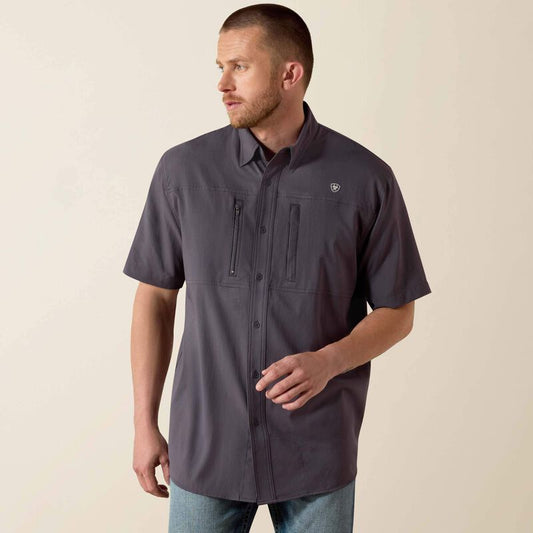 Ariat Venttek Clssc Charcoal SS SHRT