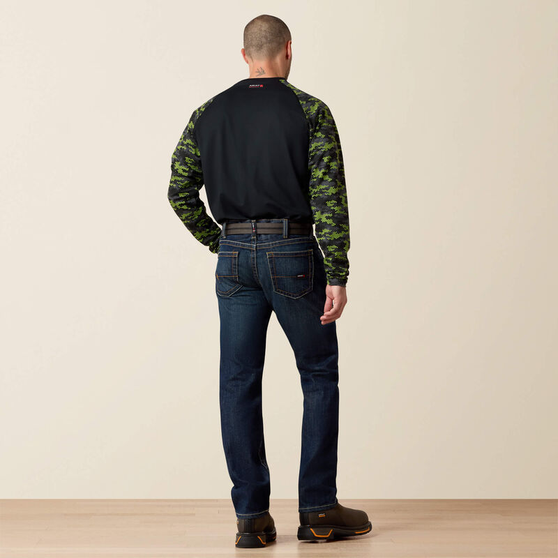 Ariat FR M7 Slim DuraStretch Basic Straight Leg Jean - Shale