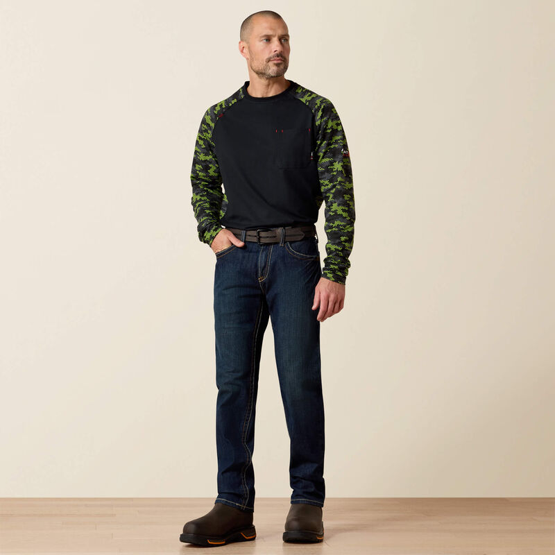 Ariat FR M7 Slim DuraStretch Basic Straight Leg Jean - Shale