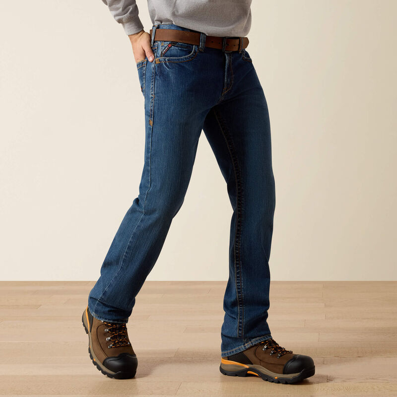 Ariat FR M7 Slim DuraStretch Basic Straight Leg Jean - Flint