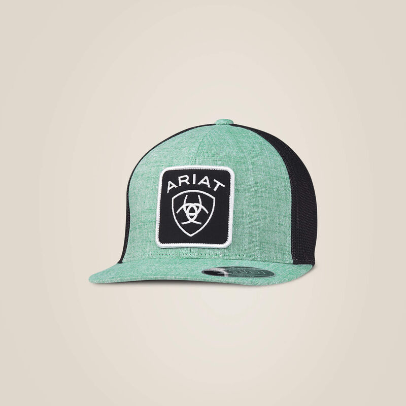 Ariat Large Patch Logo Green Cap