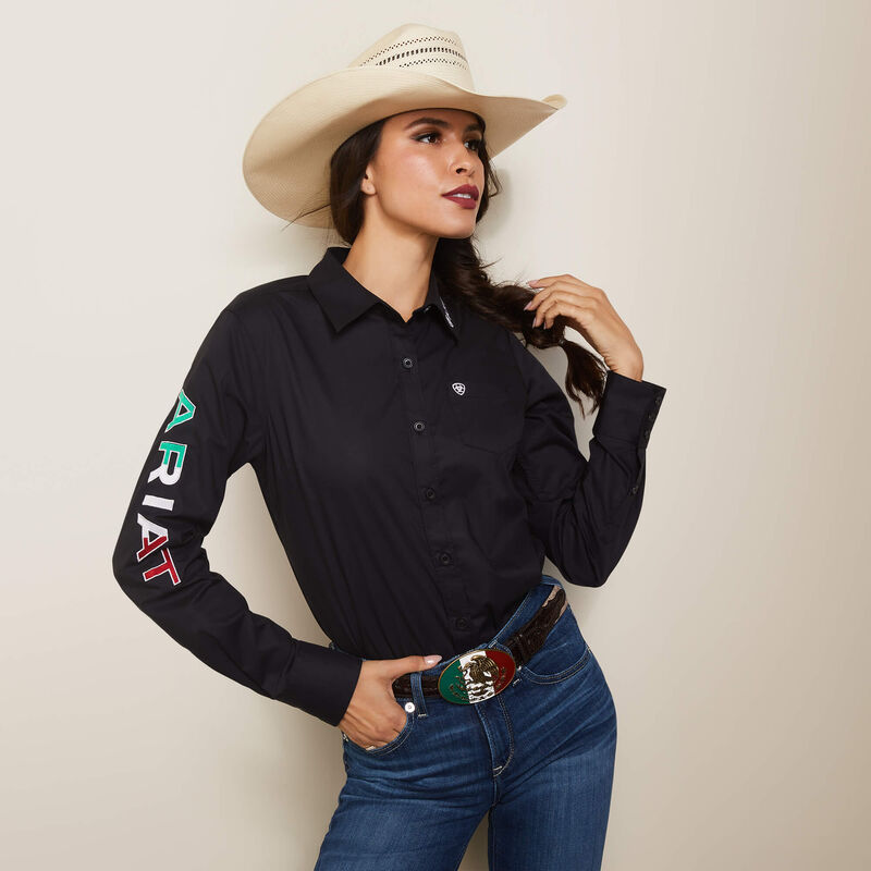 **FINAL SALE** Women's Ariat Team Kirby Stretch Shirt