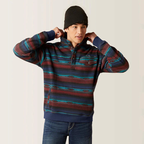 **FINAL SALE** Ariat Men's Cotton-Rich Mockneck Sweatshirt