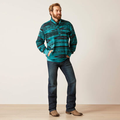 **FINAL SALE** Cotton-Rich Mockneck Sweatshirt