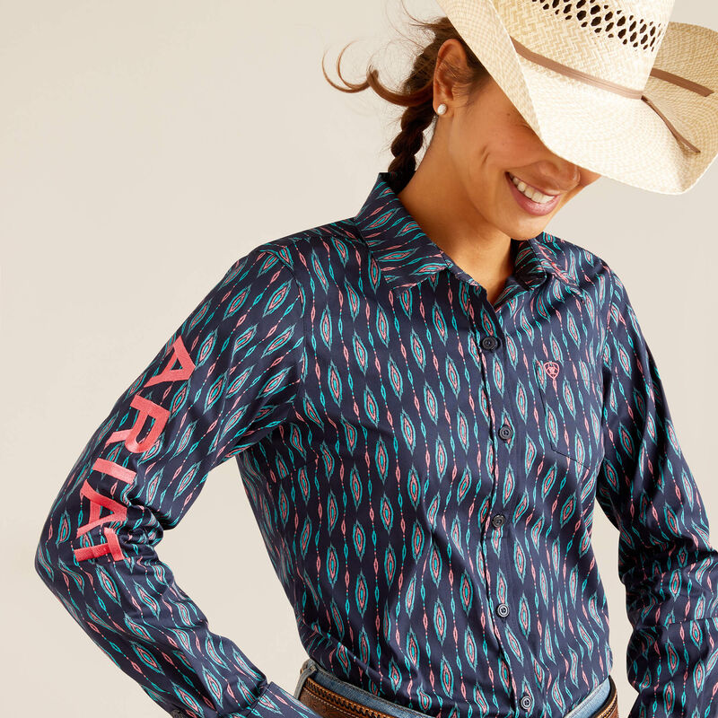 **FINAL SALE** Women's Ariat Team Kirby Stretch Shirt