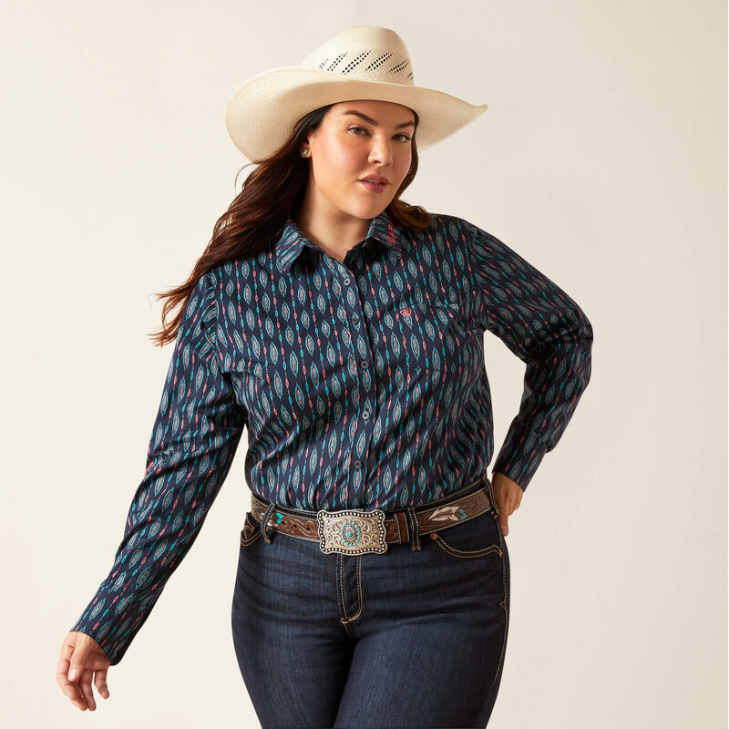 **FINAL SALE** Women's Ariat Team Kirby Stretch Shirt