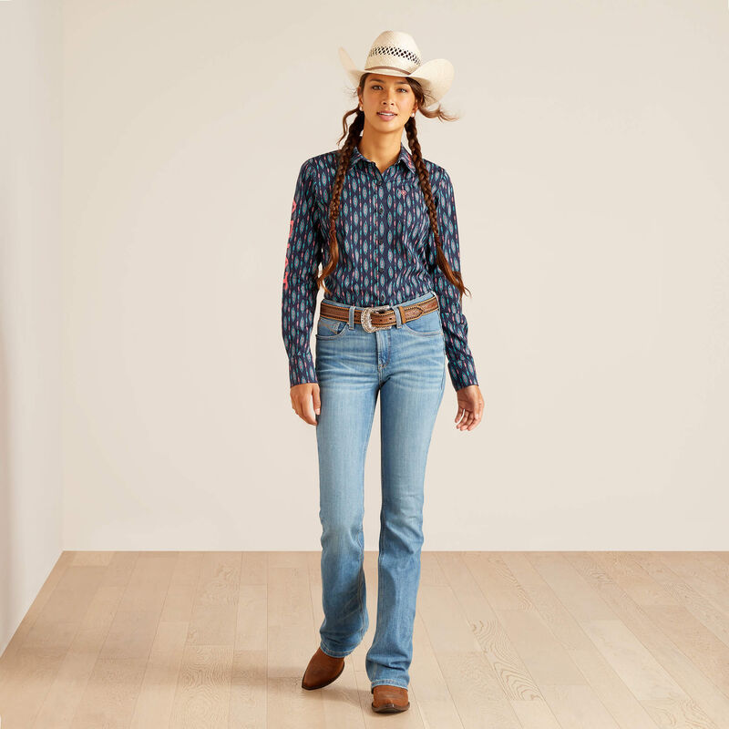 **FINAL SALE** Women's Ariat Team Kirby Stretch Shirt