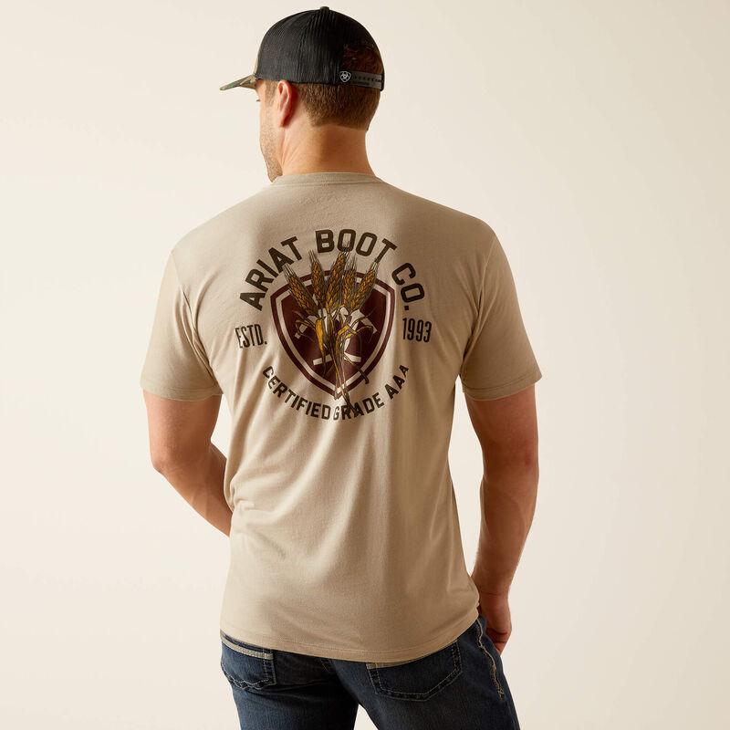 Ariat Wheat Shield T-Shirt