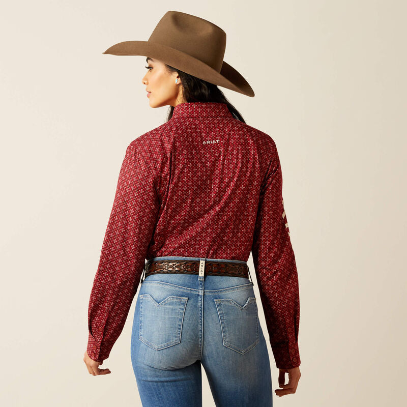 Women's Ariat Team Kirby Stretch Shirt