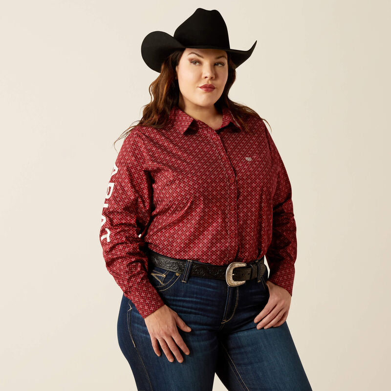 Women's Ariat Team Kirby Stretch Shirt