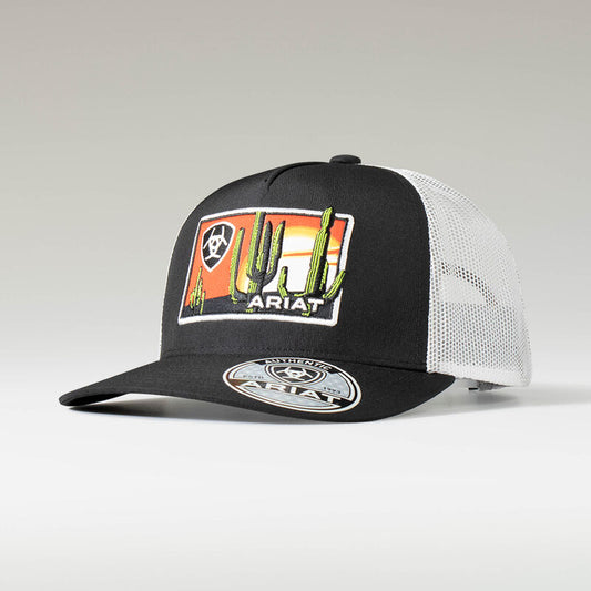 Ariat Southwestern Cactus BLK Cap